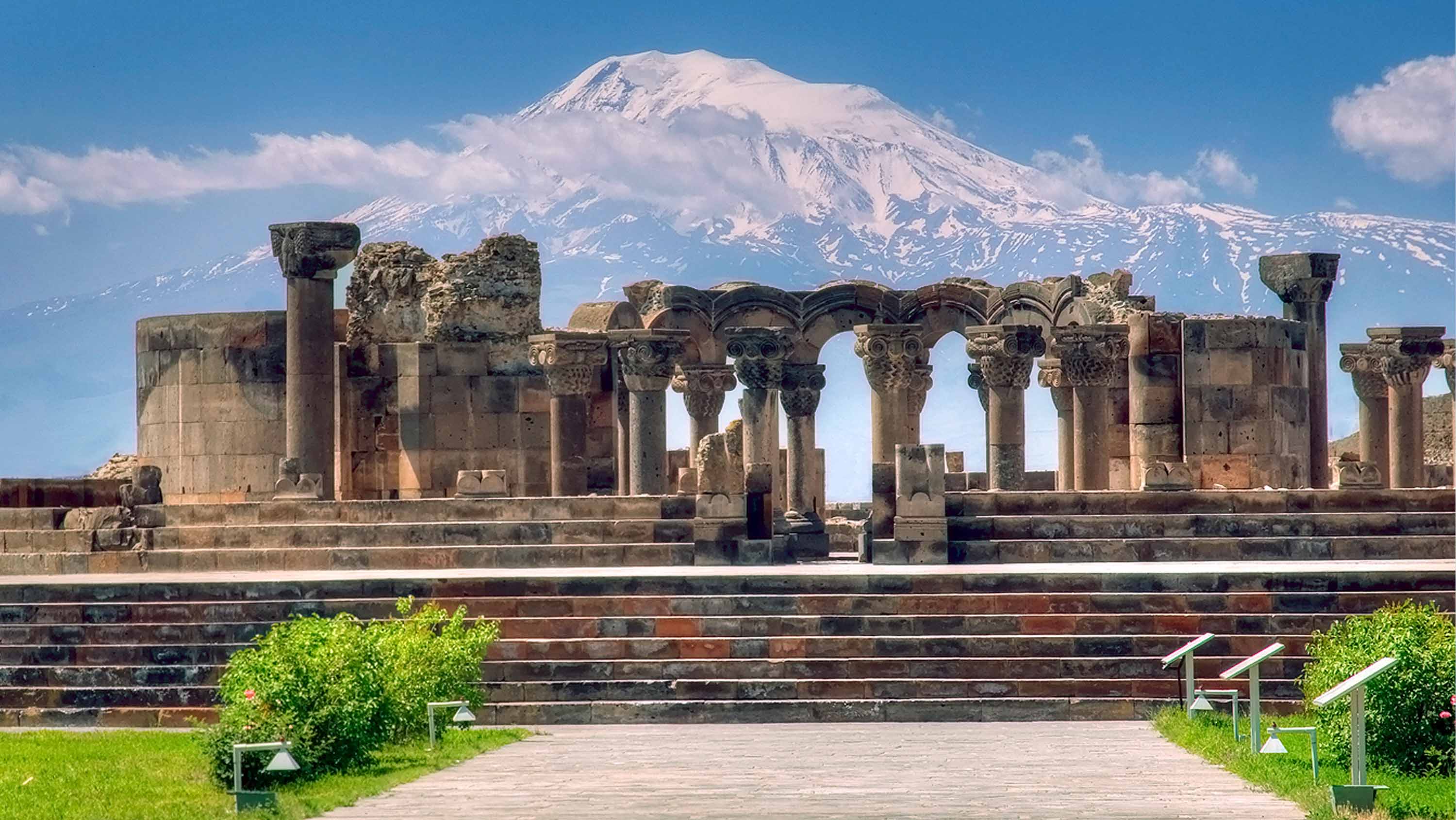 Храм Звартноц - Армения